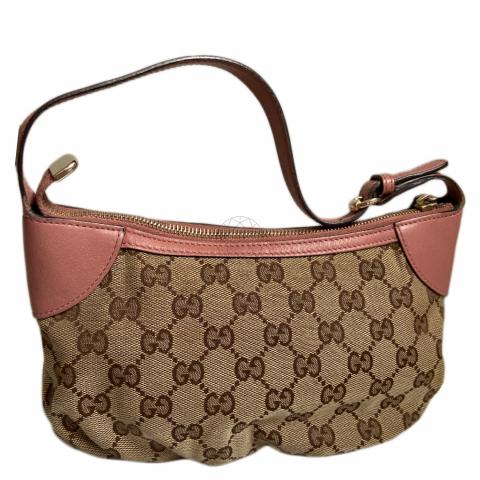 Sell Gucci Vintage Mini GG Shoulder Bag Pink Brown HuntStreet